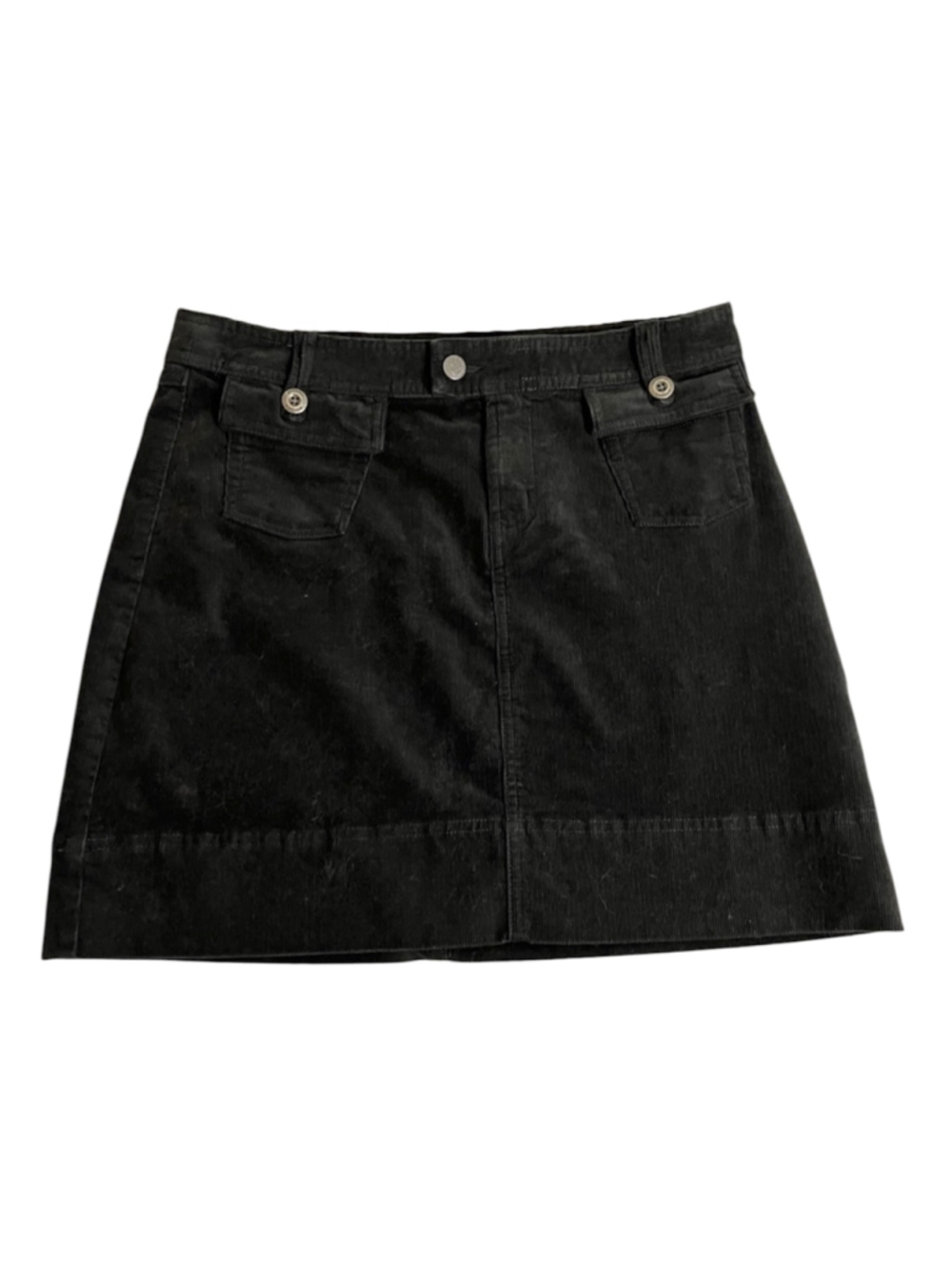 Patagonia Black Corduroy Mini Skirt Size 8